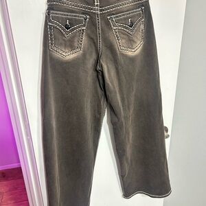 Miss Me Brown Flare Jeans